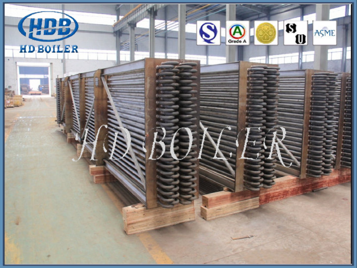 Carbon Steel Economizer In Boiler Pressure Part For Power Station And Industry