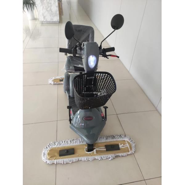 Three Wheel Electric Sweeper Driving Type Dust Clean Scrubber Floor Mop Cart for Heavy Duty Dust Elimination
