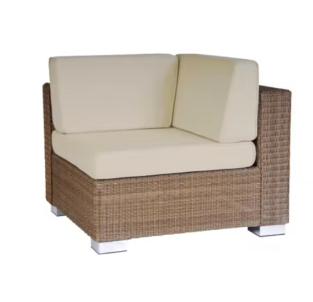 Outdoor Wicker Rattan Sofa Set Rattan Chair Sectional Cushion Lawn Garden Furniture
