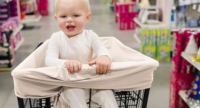 Stretchy Baby Car Seat Cover 89% Polyester 11% Spandex Universal Fit