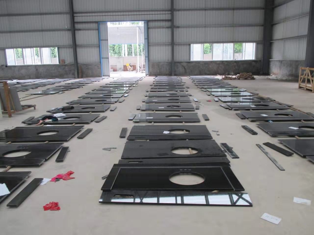 Negro Marquina Black Marble Slab And Tiles Bathroom Vanitytops For Residential Apartment