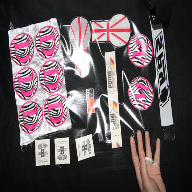 Logos Embroidery Patch Backing Glue 97cm 100cm Gloss Surface