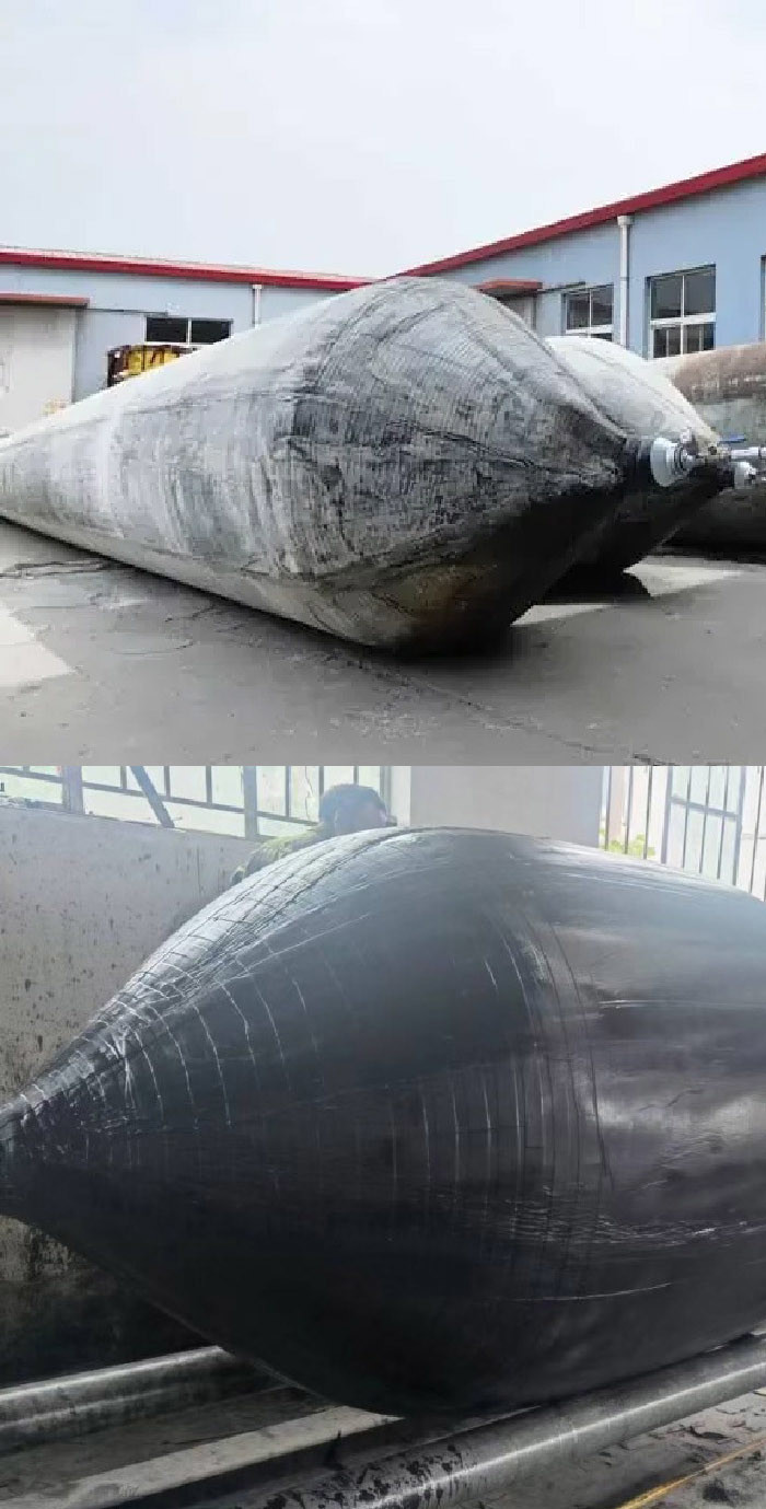 Airbag Launching Ship Inflatable Rubber Marine Airbags For Ship Launching