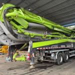 Used Zoomlion 63m Concrete Pump Truck with Mercedes Benz Chassis