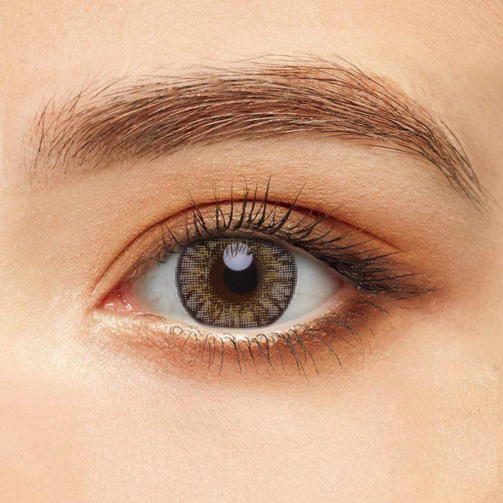 KSSEYE Odm Natural Looking Brand Contact Lenses Pure Hazel Sterling Grey