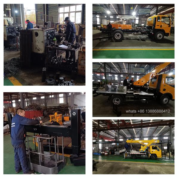 China Diesel-Powered Boom Lift ,No Electricity Needed for Remote Area Projects