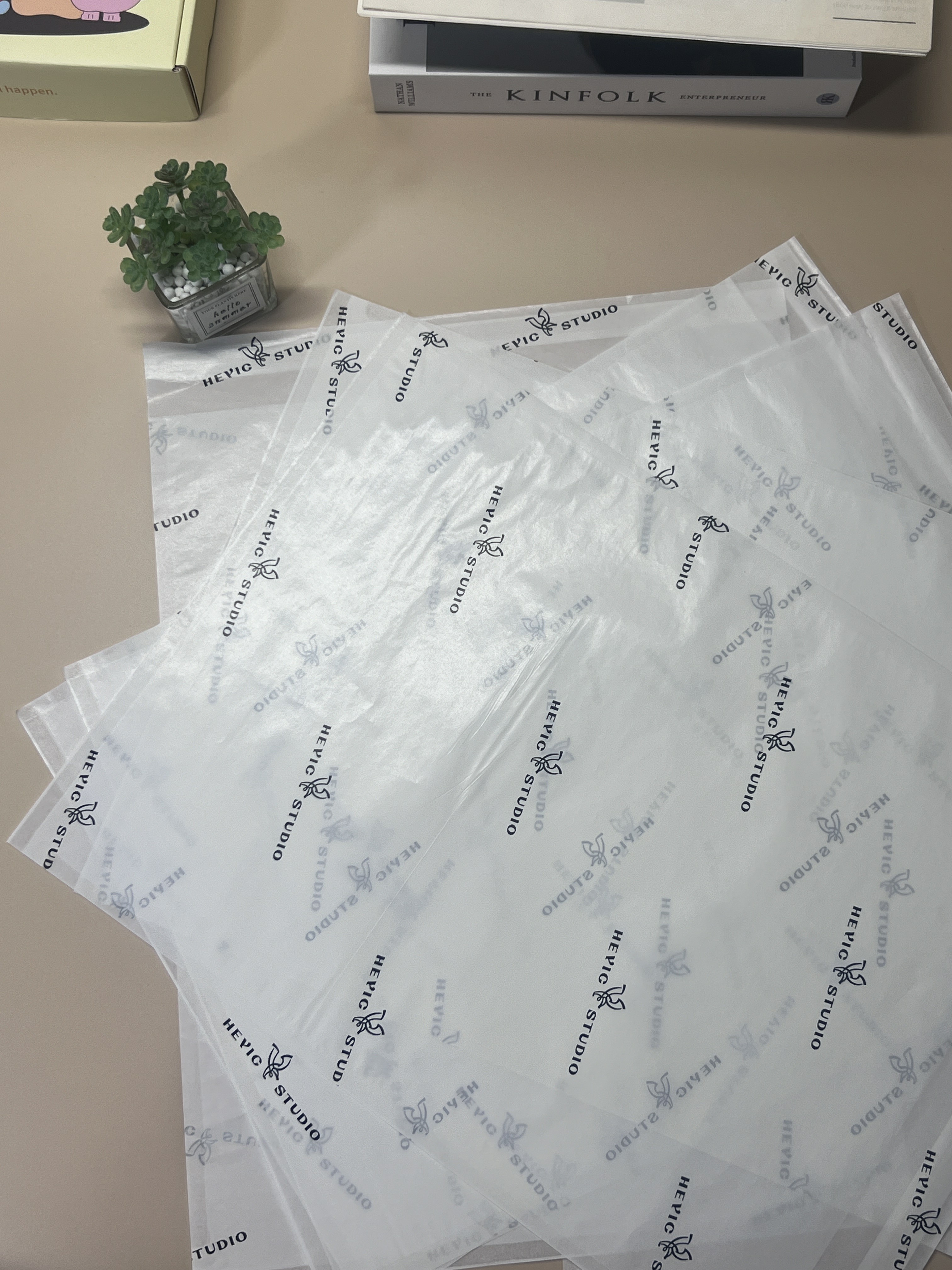 Customize Glassine Paper Bag For Business Needs Support Special Treatment