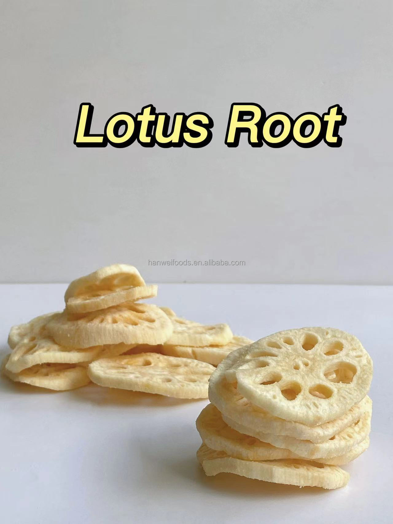 Wholesale VF Fresh Vegetable Chips Healthy Snack for Vegan Dried Lotus Root Chips