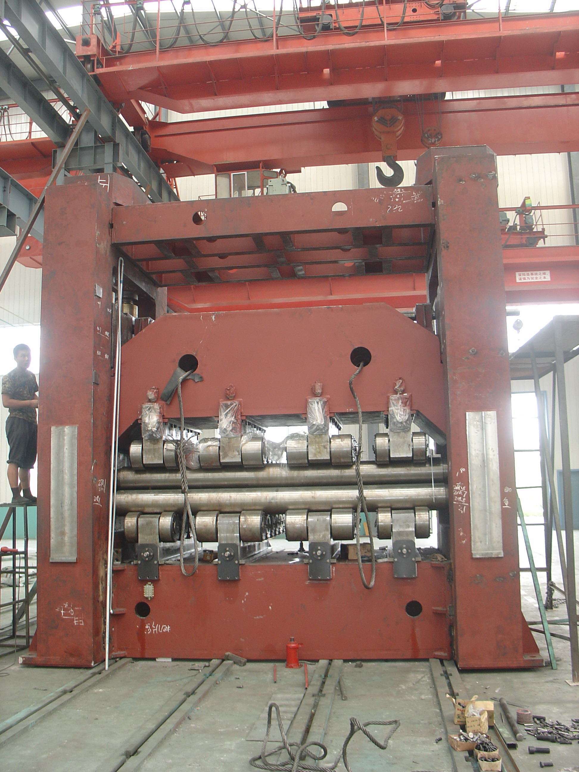 Gear Core Components Steel Coil Leveling and Rewinding Machine for Smooth Metal Coils