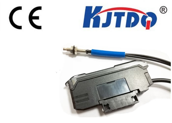 Fiber Optic Temperature Sensor , Photocell Sensor Switch 660nm Red Visible Light