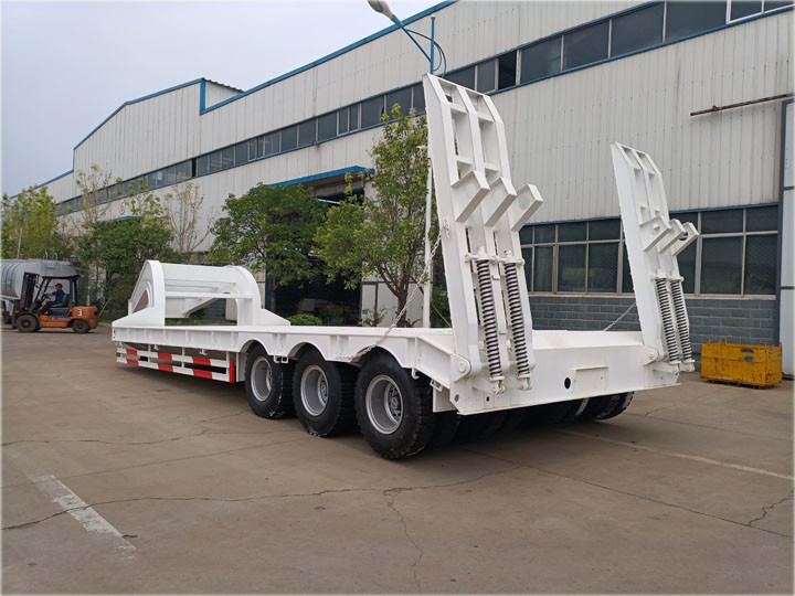low bed trailer