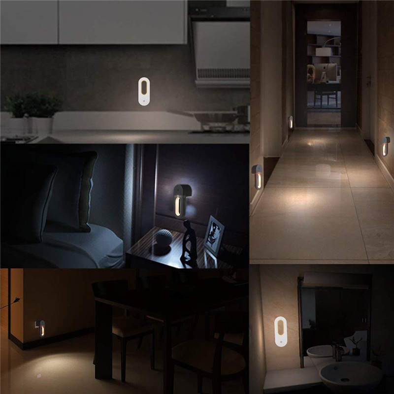 30LM Plug In Dusk To Dawn Night Light / 0.7W Motion Sensor Bedroom Night Light