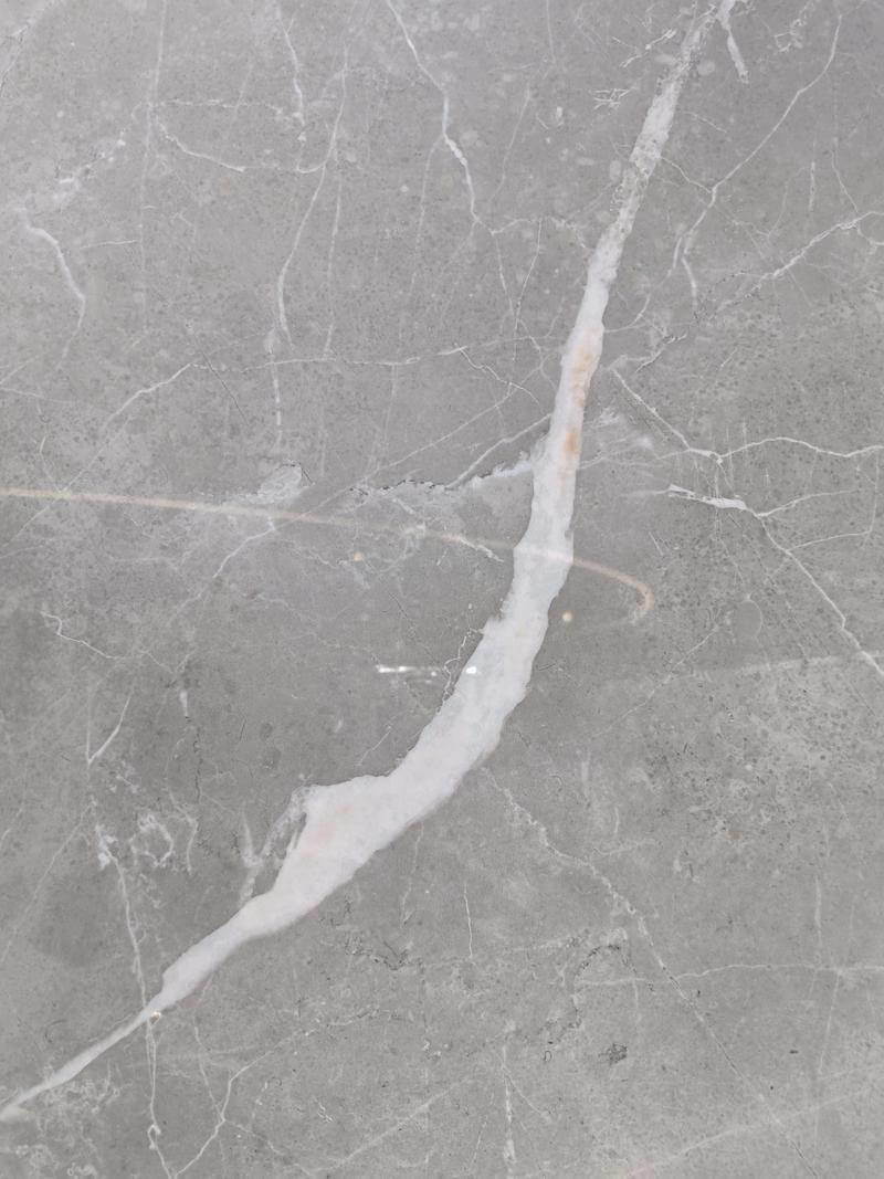 Stunning Interior Floor Durable 1200x1200mm Gray Glazed Polished Porcelain Tile For Bathroom And Bedroom