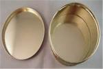 Custom Oval Shape Candy/Chocolate Tin Box For Chocolate And Cookies Packaging