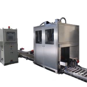 China 200L Single-Head Auto Liquid Filling Machine Electric Quanitative Beverages Oil Chemicals Medical Engine Motor Gear PLC Bearing on sale