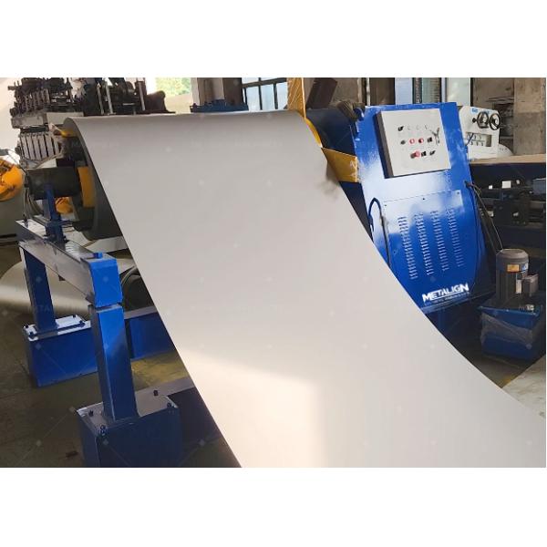 Chain Driven Roll Forming Machine with 18 Forming Stations and Hydraulic Cutting for Metal Roof Tile Production Line