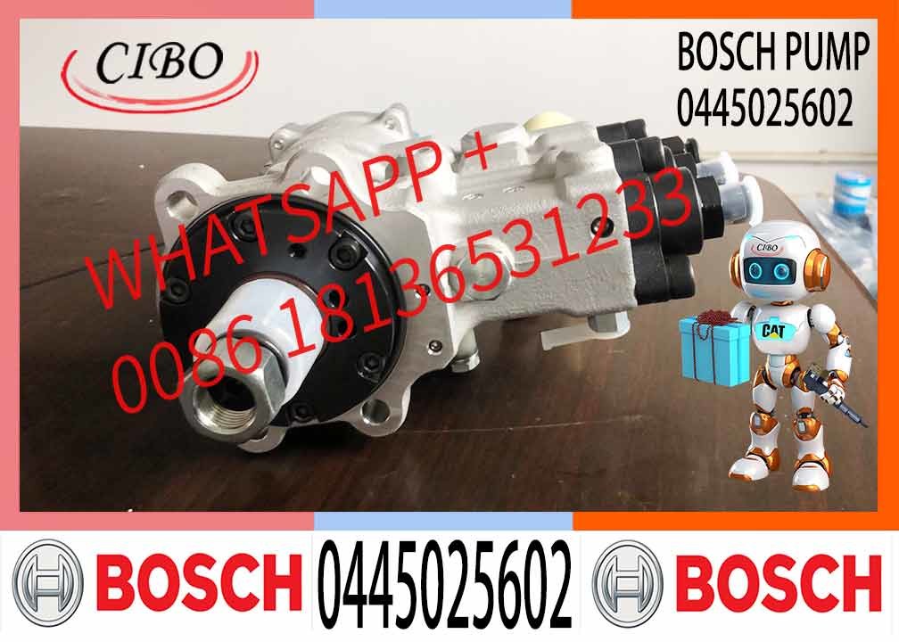 Excavator Spare Parts Excavator Parts Engine Spare Parts 375-2647 Diesel Injector Pump Fuel Pump 0445025602 C4.4 BOSCH f