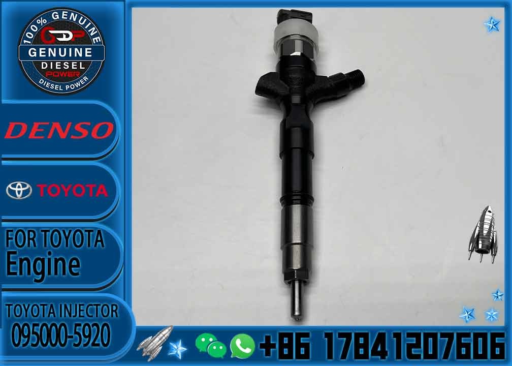 Common Rail Injector 23670-30110 095000-6180 095000-5920 for Diesel Engine 1KD-FTV