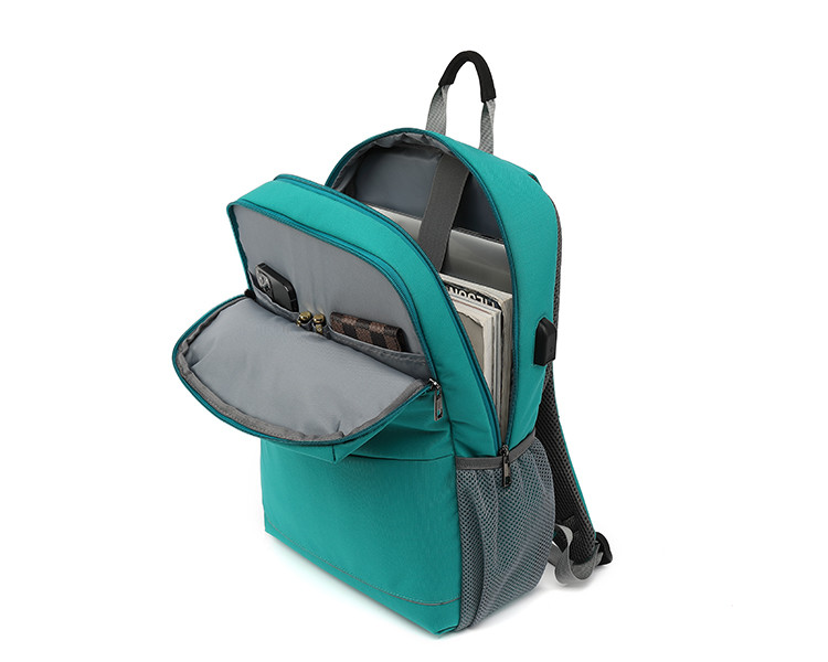 15.6 Inch Slim Travel Laptop Bag Backpacks With USB Charging Port