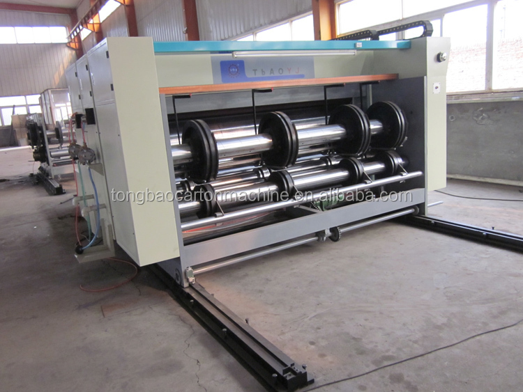 Packaging Type Cartons Semi-auto Rotary Slotter Corrugated Carton Box Making Machine