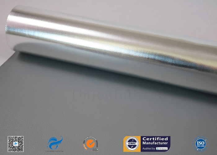Fire Protection Aluminum Coated Fiberglass Heat Resistant Fabric