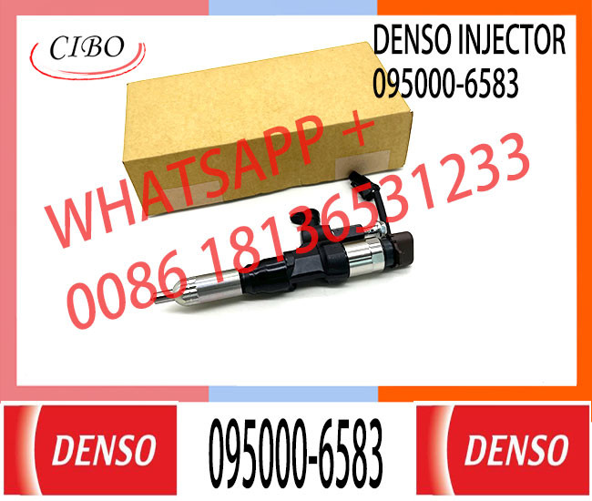 Common rail fuel injector 095000-6581, 095000-6582, 095000-6583 for HINO J08E 330PS 23670-E0320,
