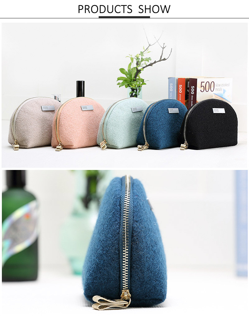 Waterproof Washable Makeup Logo Cosmetic Clutch Bag