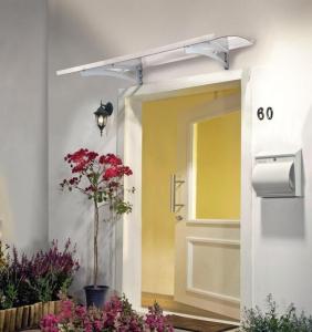 Quality Galvanized Steel Frame 150cm Door Window Awning Canopy for sale