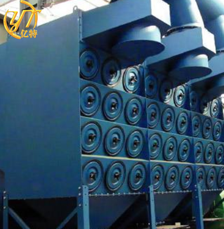 32 Piece Cartridge Dust Extraction System for Sand Blasting 2400kg Performance