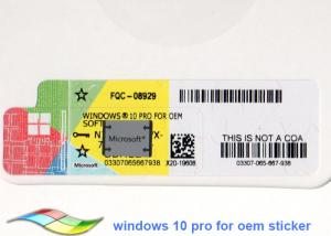 Quality Windows 10 Product Key Software 64Bit Operating Systems Online Activate for sale