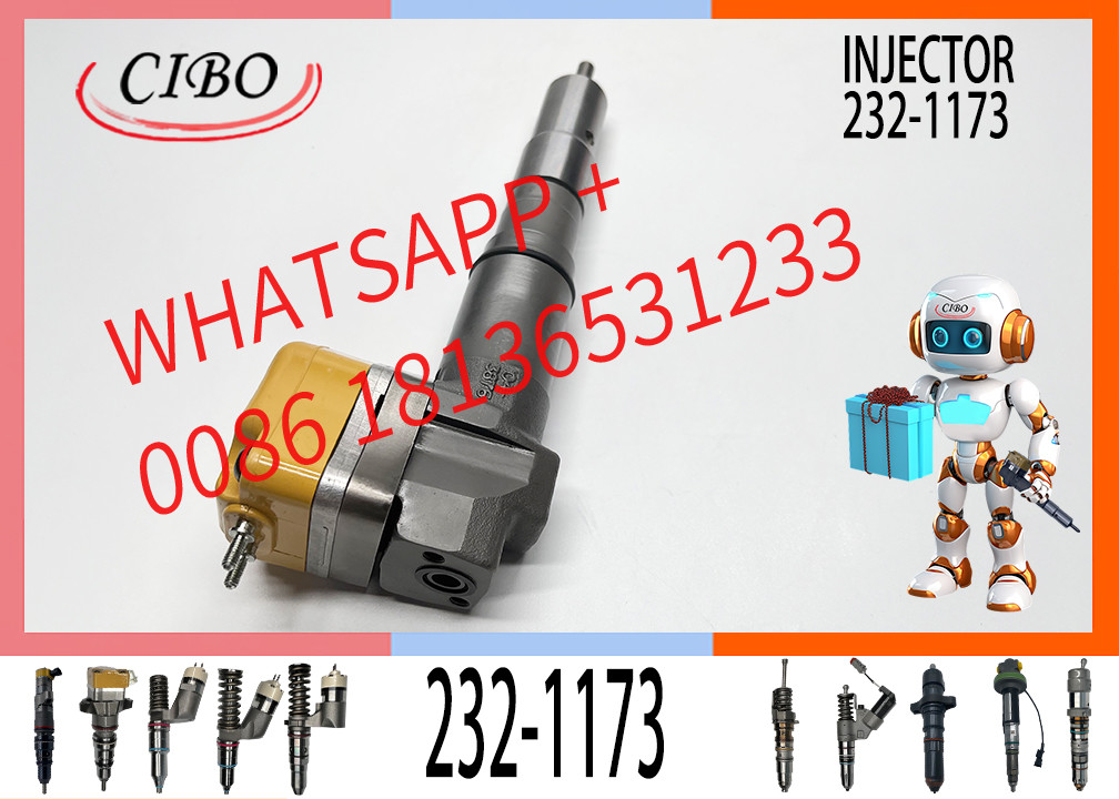 Diesel Fuel Injector 232-1173 171-9704 196-1401 222-5966 173-9268 198-7912 For C+ 3408 3412 Engine