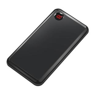 Quality Black Alloy Case Lithium 10000mAh Portable Power Supply for sale