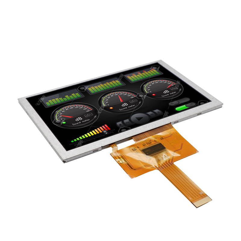 5 Inch LCD TFT Display Panel, 800x480 Resolution , 20PINS LVDS Interface , 1200cd/M2