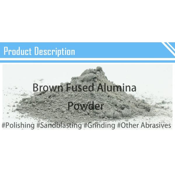 10Mesh-8000Mesh Brown Fused Alumina 3.95g-4.0g/Cm3 Fe2o3 0.2%-1.0%