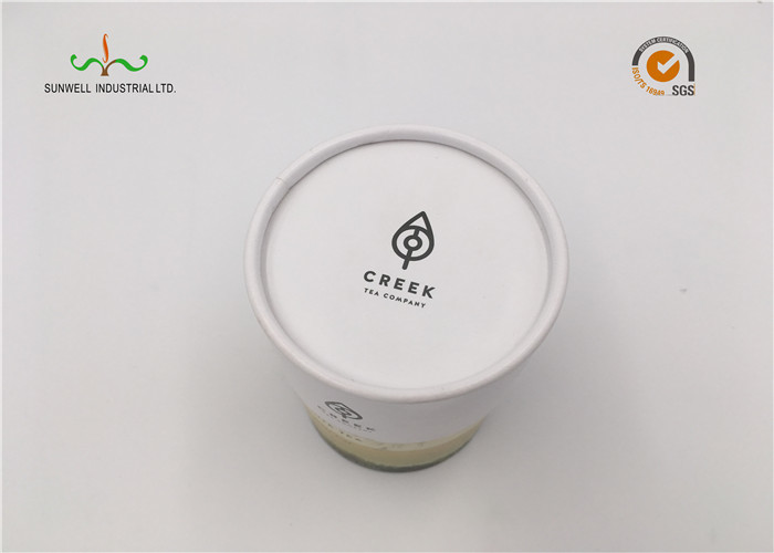 Practical Brown Kraft Paper Craft Cardboard Cylinder Tubes For Tea Packaging