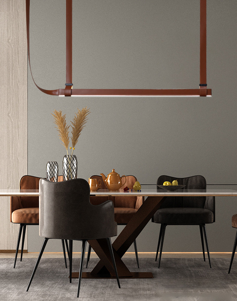 Italy Designer Chandelier Replica Lamp Dinning Room Fabric Belt Suspension Light(WH-MI-379)