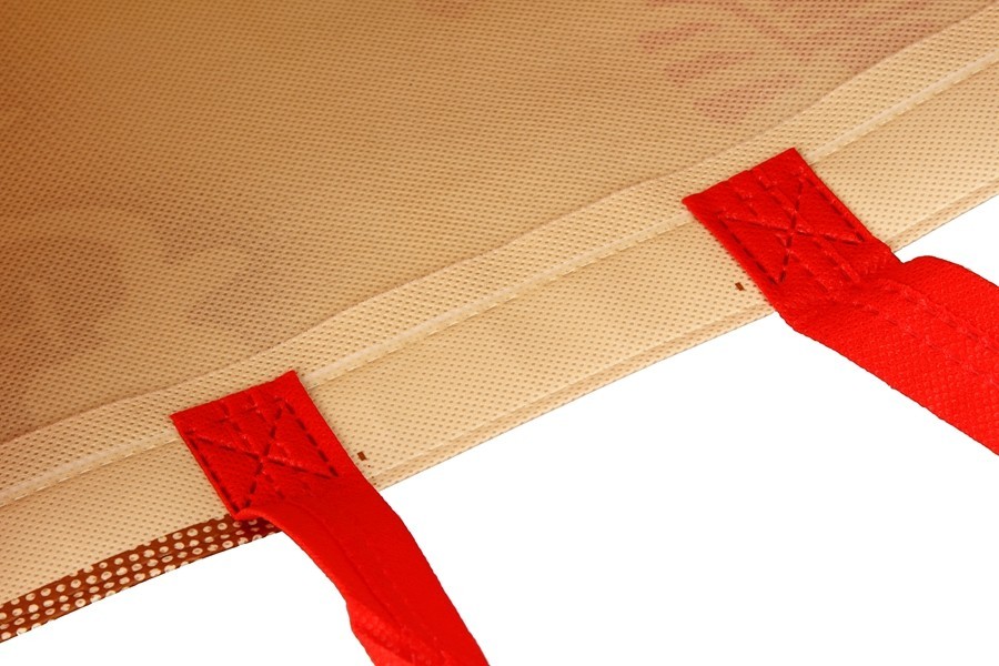Foldable polypropylene liquor bag customize non-woven fabric bag