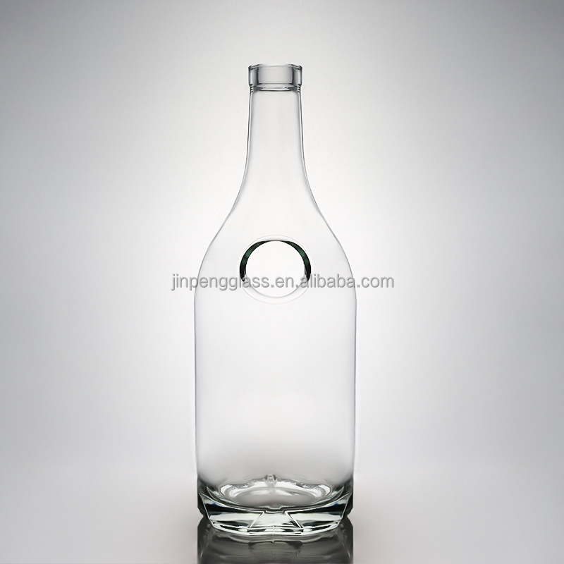 Acceptable Customer's Logo Glass Square Super Flint 500ml 700ml 750ml Bottle for Gin