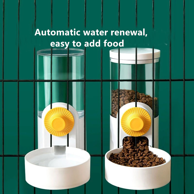 PP Material Cat Hanging Water Fountain Pet Feeder Bowls 350g