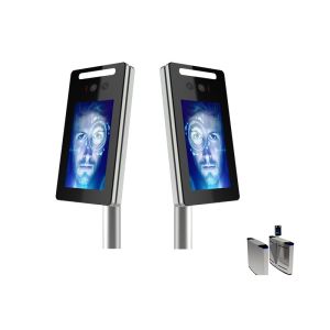 Keypad SIP Intercom Wiegand Biometric 24000pcs Face Recognition Temperature