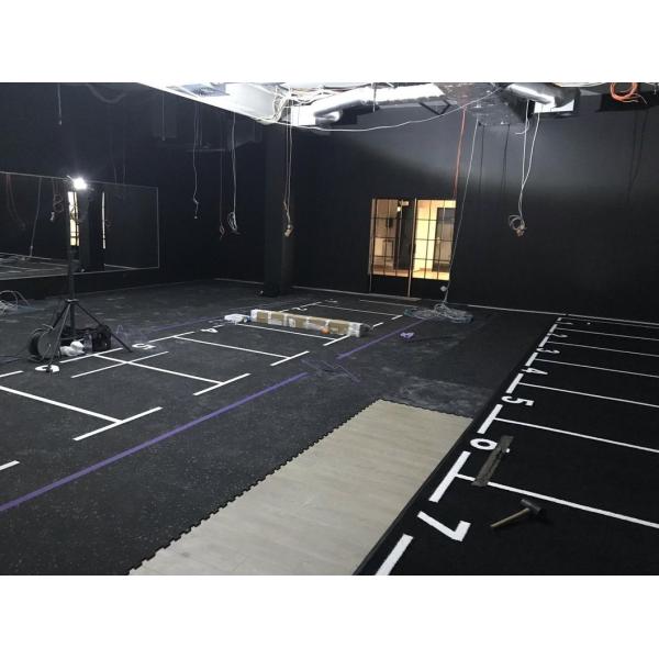 Interlocking Rubber Mat Floor Gym Natural Rubber Gym Flooring Rubber 20-50mm Thickness