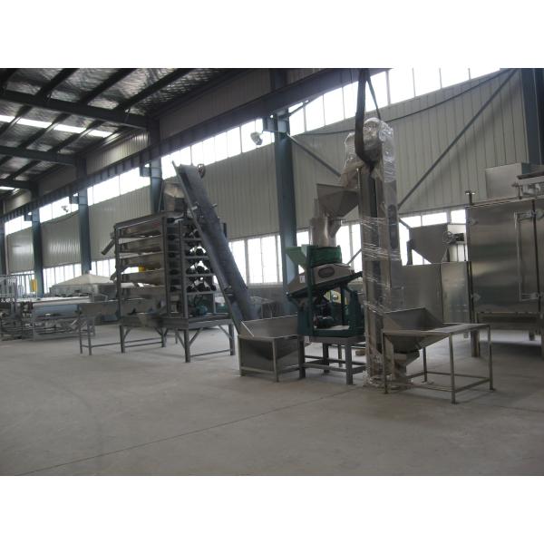 Capacity 2kg/H Sieving 1.5kw Peanut Grading Machine