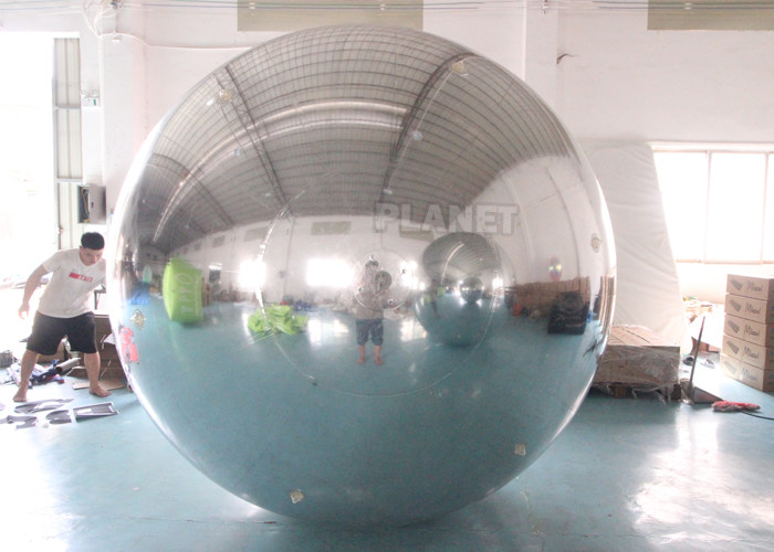 Custom Inflatable Pvc Disco Mirror Sphere Ball Giant Inflatable Mirror Ball Colorful Mirror Balloon For Event Decoration