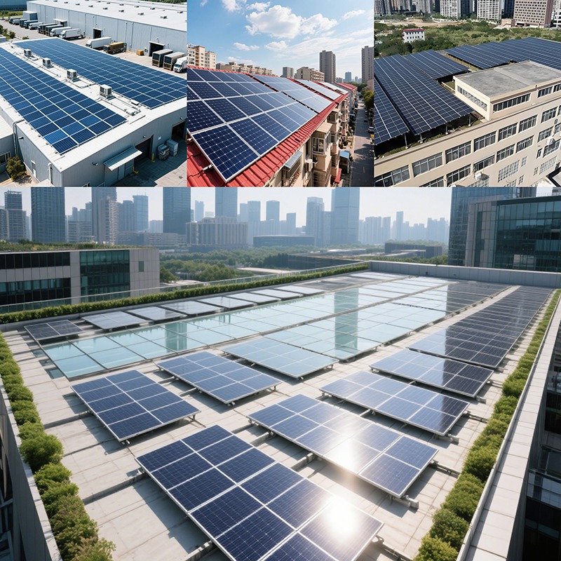 Renewable Energy Solution Solar Panel Roof Mounting Brackets for Commercial Buildings Easy Installation and Economic Benefits