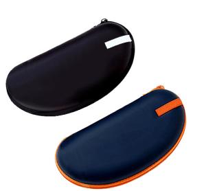 Quality 2025 fashionable zipper pu leather sunglasses case cover for sale