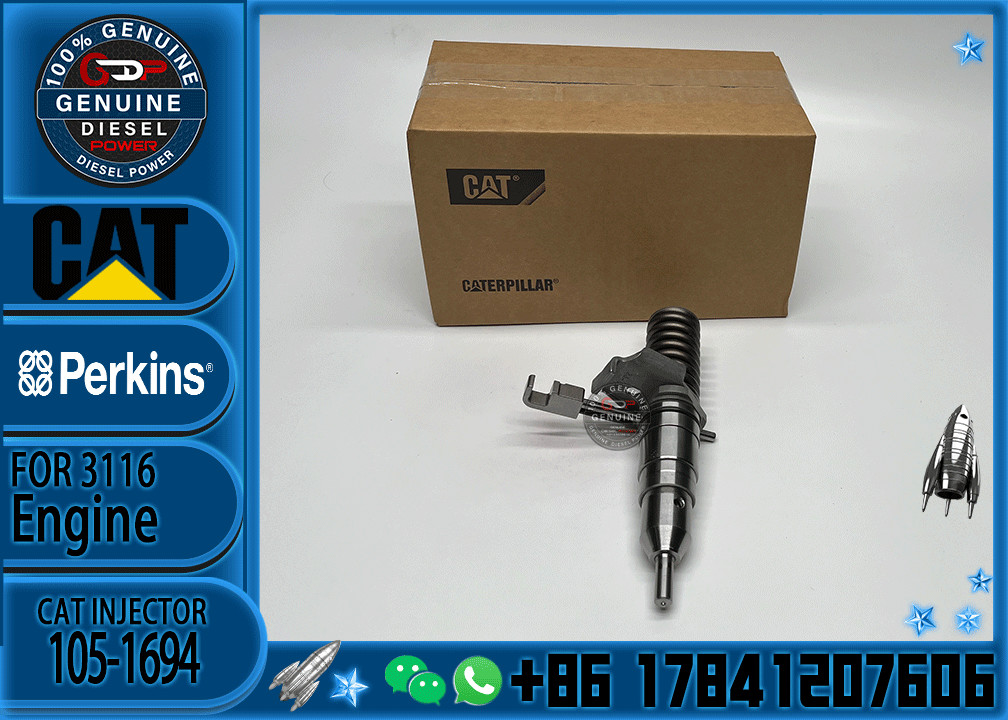 Remanufactured Common Rail Diesel Injector PUMP INJECTOR 102-7038 105-1694