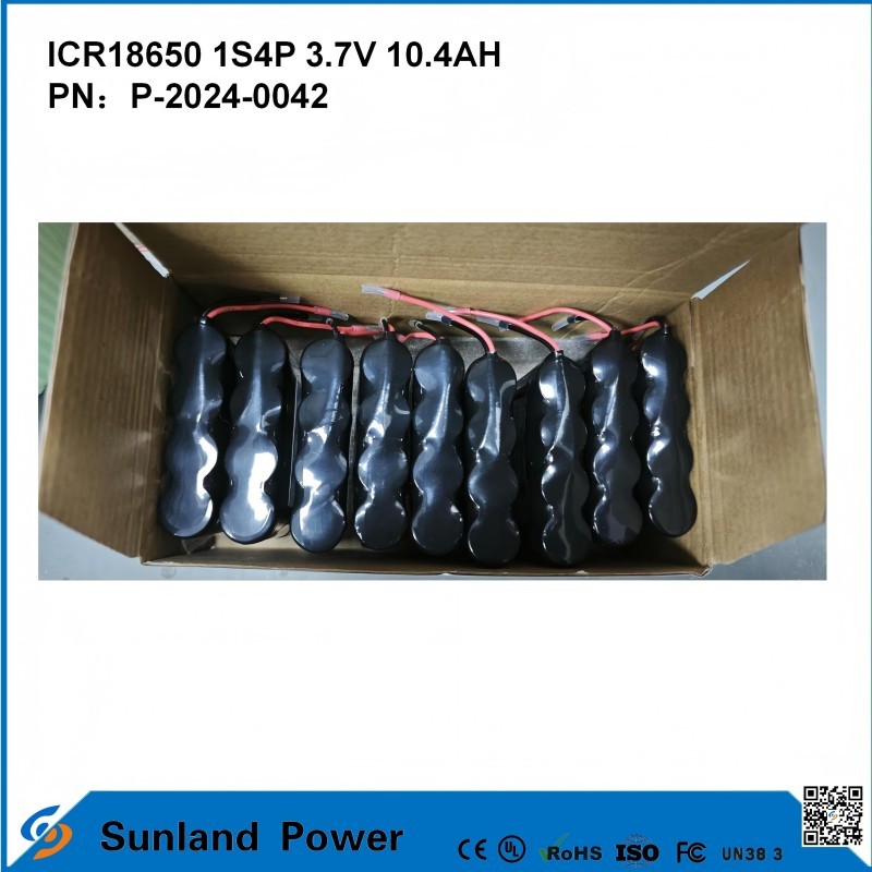 ICR 18650 1S4P Battery For A Versatile, High-Capacity Lithium Battery Solution ，Meeting the long battery life requirements for multiple devices