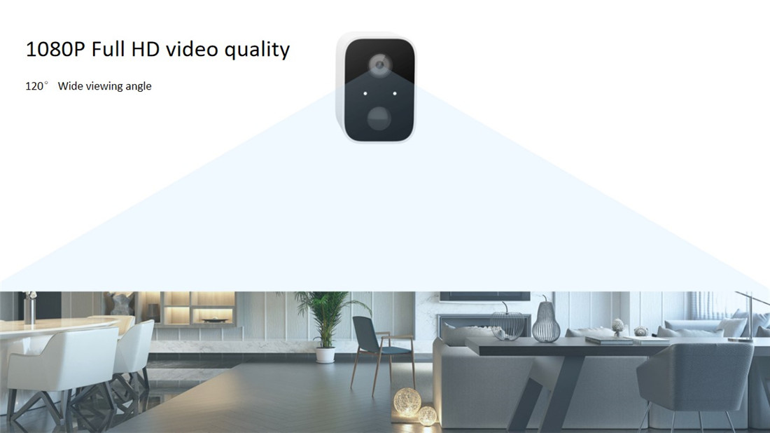 Smart Wireless Battery Camera with Basestation(E938J3F)