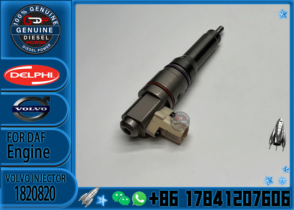 DAF Fuel INJECTOR BEBJ1A05001 1905002 1820820 1661060 1725282 1742535 BEBJ1A05001 BEBR3A01000 1897675 BEBR3A01100