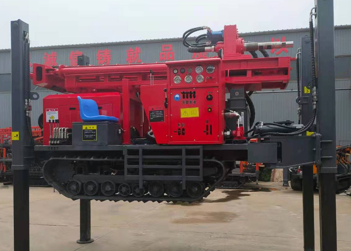 Durable Pneumatic St 200 Rig Water Well Drilling With Air Compressor Or Mud Pump